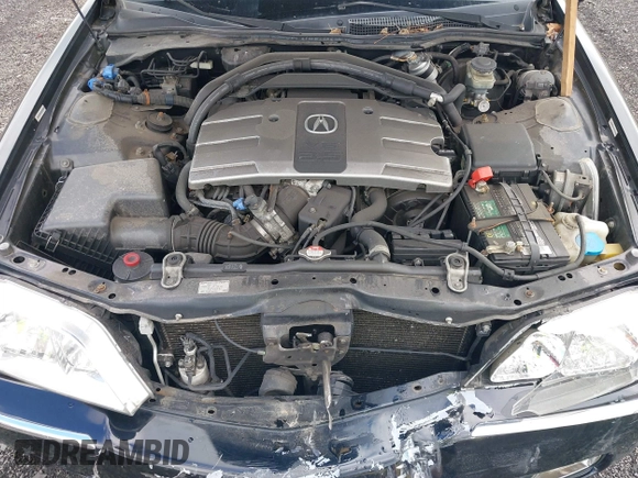 2004 Acura RL w/Navigation System with VIN JH4KA96624C003779, listed as a IAAI auction lot 39542033 with 80,018 mi miles. Bid and sale history available at carsss.com. Image 10.
