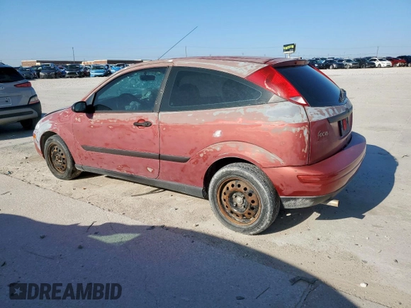 2000 Ford Focus ZX3 with VIN 3FAFP313XYR101516, listed as a Copart auction lot 51911325 with 180,653 mi miles and Salvage title. Bid and sale history available at DreamBid. Image 2.