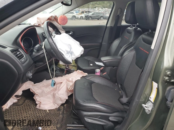 2021 Jeep Compass Trailhawk with VIN 3C4NJDDB3MT515203, listed as a Copart auction lot 52522695 with 78,313 mi miles and Salvage title. Bid and sale history available at DreamBid. Image 7.