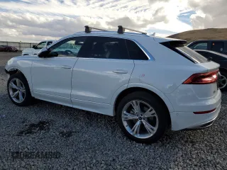 2022 Audi Q8 Premium Plus with VIN WA1BVBF18ND019444, listed as a Copart auction lot 79656994 with 0 mi miles and Salvage Title. Bid and sale history available at carsss.com. Image 2.
