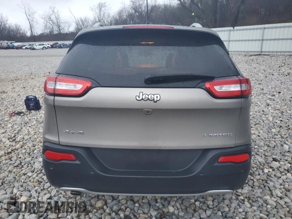 2018 Jeep Cherokee Limited z VIN 1C4PJMDB0JD571030, wystawiony jako Copart lot #84747194 z przebiegiem 76 257 mil mil oraz Szkoda całkowita • Salvage title. Historia ofert i sprzedaży dostępna na DreamBid. Obrazek 6.