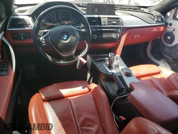 2019 BMW 4 Series 430i xDrive with VIN WBA4J3C58KBL07332, listed as a Copart auction lot 57670745 with 84,782 mi miles and Salvage title. Bid and sale history available at DreamBid. Image 8.