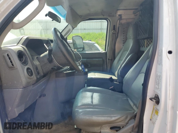 2013 Ford Econoline Cargo Commercial with VIN 1FTNE2EW6DDA33129, listed as a Copart auction lot 57098145 with 125,302 mi miles and Clean title. Bid and sale history available at DreamBid. Image 7.