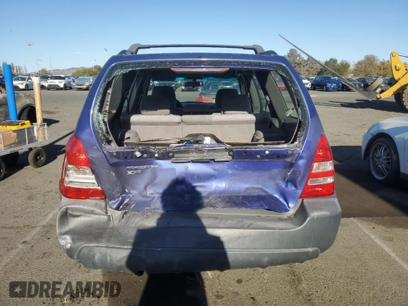2003 Subaru Forester X with VIN JF1SG63643H757941, listed as a Copart auction lot 78464384 with 216,657 mi miles and Salvage Title. Bid and sale history available at carsss.com. Image 6.