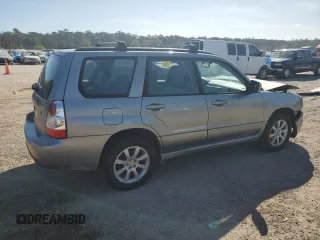2007 Subaru Forester X w/Premium Pkg with VIN JF1SG65617H731753, listed as a Copart auction lot 76298084 with 124,071 mi miles and Salvage Title. Bid and sale history available at carsss.com. Image 3.