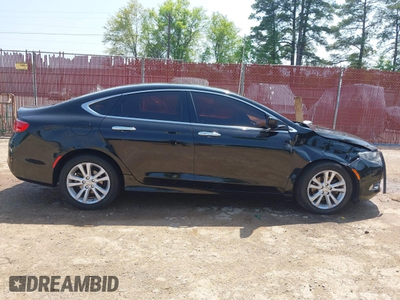 2015 Chrysler 200 Limited with VIN 1C3CCCABXFN661489, listed as a IAAI auction lot 41919598 with 169,131 mi miles. Bid and sale history available at carsss.com. Image 6.