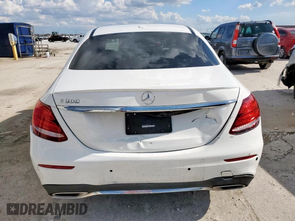 2017 Mercedes-Benz E 300 Luxury with VIN WDDZF4JB6HA203130, listed as a Copart auction lot 55818005 with 56,144 mi miles and Salvage title. Bid and sale history available at DreamBid. Image 6.