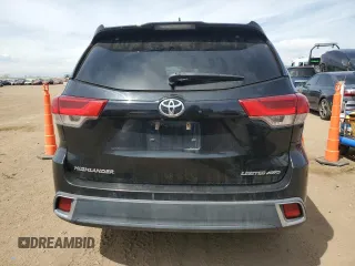 2017 Toyota Highlander Limited with VIN 5TDDZRFH2HS397633, listed as a Copart auction lot 54334855 with 69,825 mi miles and Salvage title. Bid and sale history available at DreamBid. Image 6.