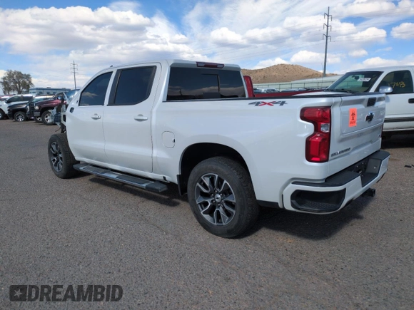 2021 Chevrolet Silverado 1500 RST with VIN 3GCUYEEL0MG402693, listed as a Copart auction lot 52618755 with 58,666 mi miles and Salvage Title. Bid and sale history available at carsss.com. Image 2.