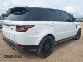 2018 Land Rover Range Rover Sport HSE with VIN SALWR2RV2JA402794, listed as a IAAI auction lot 42158437 with 106,360 mi miles. Bid and sale history available at carsss.com. Image 4.
