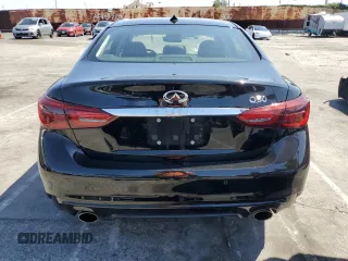 2021 Infiniti Q50 Luxe z VIN JN1EV7BPXMM704993, wystawiony jako Copart lot #55172695 z przebiegiem 55 979 mil mil oraz Szkoda całkowita • Salvage title. Historia ofert i sprzedaży dostępna na DreamBid. Obrazek 6.