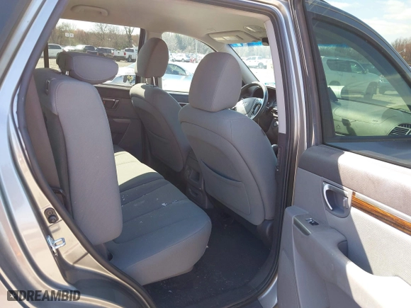 2012 Hyundai Santa Fe GLS with VIN 5XYZG3AB3CG101245, listed as a IAAI auction lot 41938369 with 191,385 mi miles. Bid and sale history available at carsss.com. Image 8.