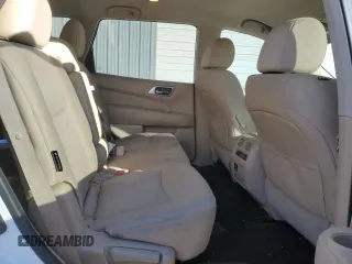 2018 Nissan Pathfinder Platinum z VIN 5N1DR2MM4JC633404, wystawiony jako Copart lot #86541774 z przebiegiem 141 455 mil mil oraz Szkoda całkowita • Salvage title. Historia ofert i sprzedaży dostępna na DreamBid. Obrazek 11.