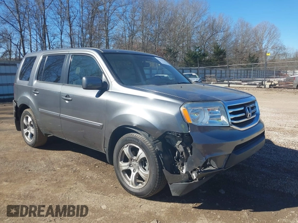 2013 Honda Pilot EX-L with VIN 5FNYF3H79DB037477, listed as a IAAI auction lot 41649734 with 161,902 mi miles and . Bid and sale history available at DreamBid. Image 1.