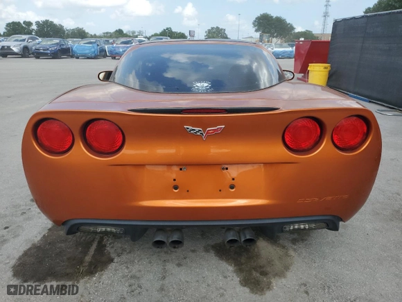 2007 Chevrolet Corvette with VIN 1G1YY26U075113311, listed as a Copart auction lot 51812195 with 107,798 mi miles and Clean Title. Bid and sale history available at carsss.com. Image 6.