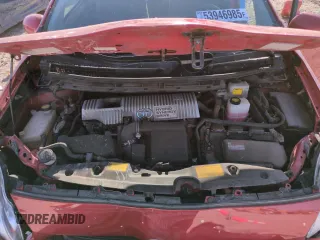 2013 Toyota Prius One with VIN JTDKN3DUXD0341856, listed as a Copart auction lot 53946985 with 123,059 mi miles and Salvage Title. Bid and sale history available at DreamBid. Image 11.