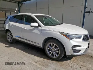 2020 Acura RDX Technology with VIN 5J8TC1H50LL005861, listed as a Copart auction lot 60328165 with 68,602 mi miles and Salvage title. Bid and sale history available at DreamBid. Image 4.