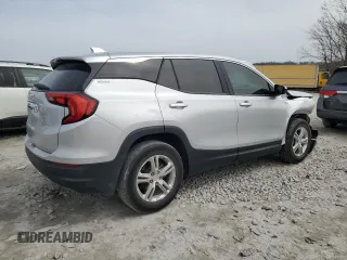 2020 GMC Terrain SLE with VIN 3GKALMEV2LL310119, listed as a Copart auction lot 49247265 with 77,114 mi miles and Salvage Title. Bid and sale history available at DreamBid. Image 3.