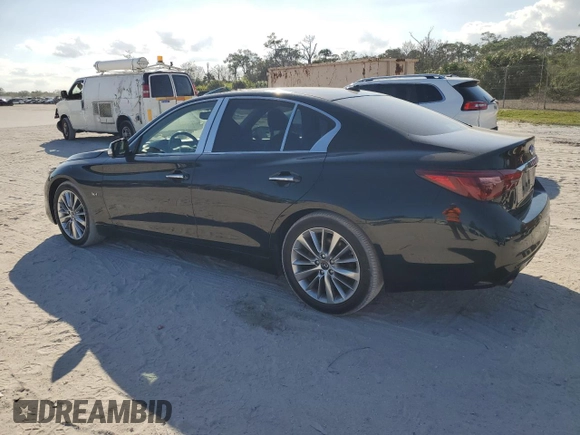 2018 Infiniti Q50 Sport with VIN JN1EV7AP4JM350319, listed as a Copart auction lot 43225935 with 97,332 mi miles and Salvage Title. Bid and sale history available at carsss.com. Image 2.