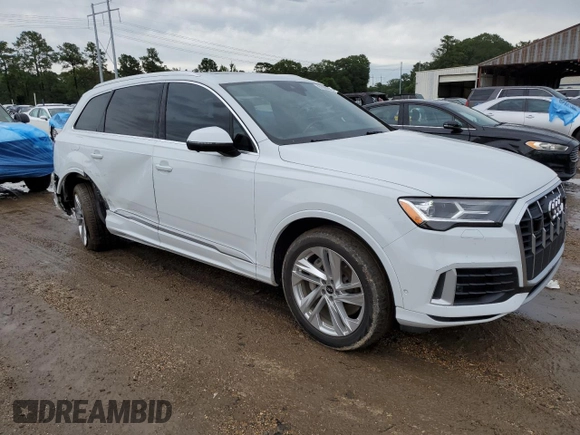 2021 Audi Q7 Premium Plus с VIN WA1LXAF75MD014505, выставлен на аукционе Copart как лот 61069045 с пробегом 51 182 миль миль и Списание • Salvage title. История ставок и продаж доступна на DreamBid. Изображение 4.