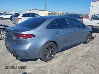 2024 Toyota Corolla XSE with VIN JTDT4MCE5R3520626, listed as a IAAI auction lot 41490619 with 17,567 mi miles. Bid and sale history available at carsss.com. Image 4.