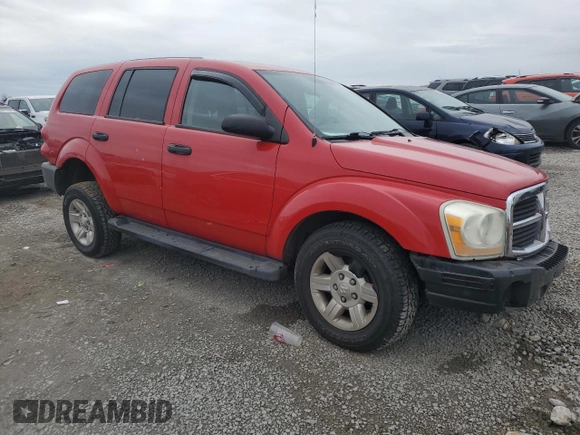 2004 Dodge Durango SXT с VIN 1D4HD38K14F186507, выставлен на аукционе Copart как лот 85959984 с пробегом 204 378 миль миль и Списание • Salvage title. История ставок и продаж доступна на DreamBid. Изображение 4.