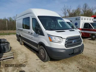 2017 Ford Transit with VIN 1FTYR3XG9HKB12597, listed as a Copart auction lot 52020935 with 281,009 mi miles and Salvage title. Bid and sale history available at DreamBid. Image 4.
