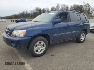 2001 Toyota Highlander with VIN JTEGF21A410018451, listed as a Copart auction lot 55994775 with 61,527 mi miles and Clean title. Bid and sale history available at DreamBid. Image 1.