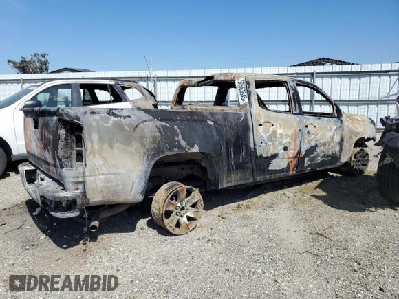 2015 GMC Canyon 2WD SLE with VIN 1GTG5BE34F1118747, listed as a Copart auction lot 50563645 with 0 mi miles and Non Repairable. Bid and sale history available at carsss.com. Image 3.