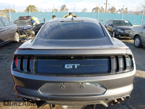 2022 Ford Mustang GT with VIN 1FA6P8CFXN5147964, listed as a IAAI auction lot 41593869 with 17,315 mi miles. Bid and sale history available at carsss.com. Image 16.