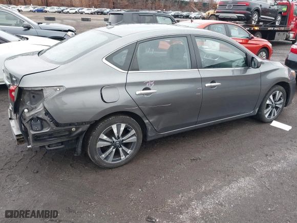 2019 Nissan Sentra SR with VIN 3N1AB7AP5KY392889, listed as a IAAI auction lot 41797285 with 58,391 mi miles. Bid and sale history available at carsss.com. Image 4.