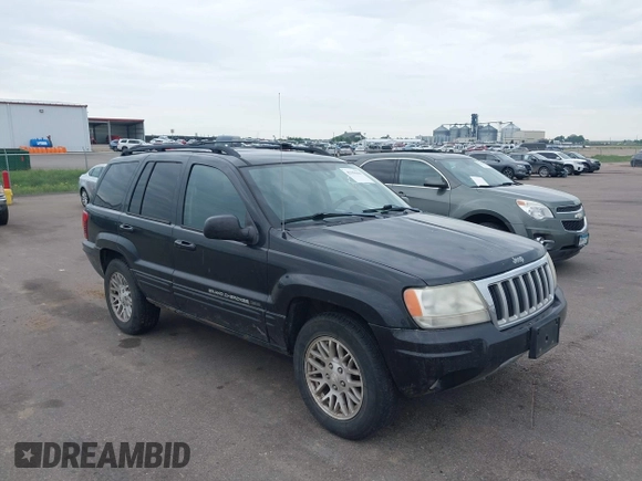 2004 Jeep Grand Cherokee Limited with VIN 1J4GW58N54C347896, listed as a IAAI auction lot 42350444 with 204,451 mi miles and . Bid and sale history available at DreamBid. Image 1.