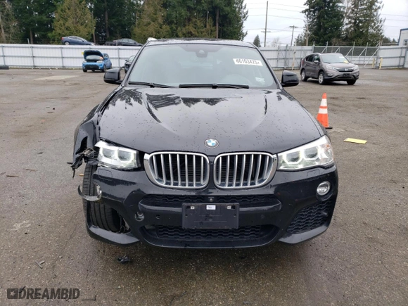 2018 BMW X4 xDrive28i with VIN 5UXXW3C5XJ0Z60576, listed as a Copart auction lot 46103475 with NaN miles and Salvage Title. Bid and sale history available at carsss.com. Image 5.