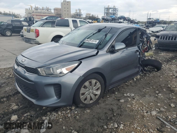 2019 Kia Rio S with VIN 3KPA24AB3KE171390, listed as a Copart auction lot 86492264 with 0 mi miles and Salvage Title. Bid and sale history available at carsss.com. Image 1.