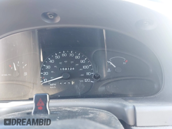 1999 Ford Escort SE with VIN 3FAFP15P4XR162456, listed as a IAAI auction lot 41245885 with 159,128 mi miles. Bid and sale history available at carsss.com. Image 7.