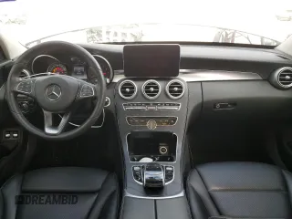 2017 Mercedes-Benz C 350e with VIN 55SWF4HB6HU214606, listed as a Copart auction lot 42625235 with 47,499 mi miles and Salvage Title. Bid and sale history available at DreamBid. Image 8.