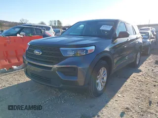 2020 Ford Explorer with VIN 1FMSK8BH4LGB30956, listed as a IAAI auction lot 41360316 with 74,609 mi miles. Bid and sale history available at carsss.com. Image 17.