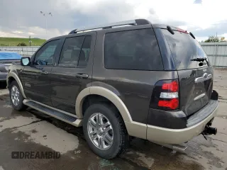 2007 Ford Explorer Eddie Bauer with VIN 1FMEU74817UB70871, listed as a Copart auction lot 60898745 with 185,620 mi miles and Salvage title. Bid and sale history available at DreamBid. Image 2.