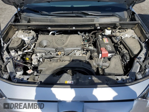2021 Toyota RAV4 XLE Premium with VIN 2T3C1RFV4MC148429, listed as a Copart auction lot 58264395 with 26,799 mi miles and Salvage title. Bid and sale history available at DreamBid. Image 12.