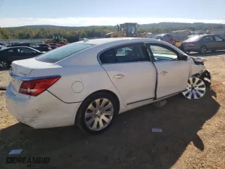 2014 Buick LaCrosse Premium I with VIN 1G4GE5G38EF259543, listed as a Copart auction lot 75296114 with 168,143 mi miles and Salvage Title. Bid and sale history available at carsss.com. Image 3.