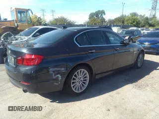 2011 BMW 5 Series 535i xDrive with VIN WBAFU7C55BC439837, listed as a IAAI auction lot 38492275 with 102,190 mi miles. Bid and sale history available at carsss.com. Image 4.