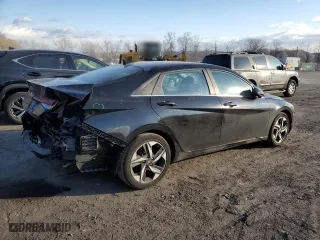 2021 Hyundai Elantra SEL with VIN 5NPLN4AG7MH035533, listed as a Copart auction lot 89397135 with 61,715 mi miles and Salvage Title. Bid and sale history available at carsss.com. Image 3.