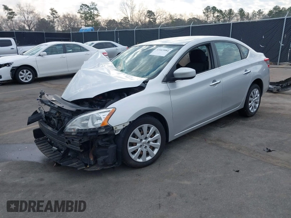 2015 Nissan Sentra SV with VIN 3N1AB7AP3FL669266, listed as a IAAI auction lot 41663084 with 129,737 mi miles and . Bid and sale history available at DreamBid. Image 18.