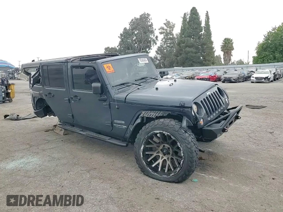 2018 Jeep Wrangler JK Unlimited Sport S with VIN 1C4BJWDG0JL871139, listed as a Copart auction lot 76546464 with 82,164 mi miles and Salvage Title. Bid and sale history available at carsss.com. Image 11.