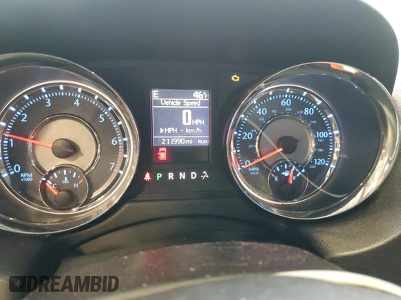 2015 Chrysler Town & Country Touring with VIN 2C4RC1BG5FR564921, listed as a Copart auction lot 52702505 with 211,990 mi miles and Non Repairable. Bid and sale history available at carsss.com. Image 9.