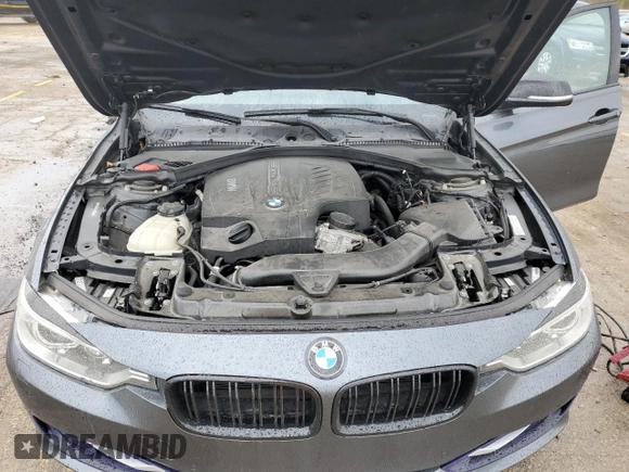 2013 BMW 3 Series 335i xDrive with VIN WBA3B9C59DF586989, listed as a Copart auction lot 52756845 with 120,785 mi miles and Salvage Title. Bid and sale history available at carsss.com. Image 11.