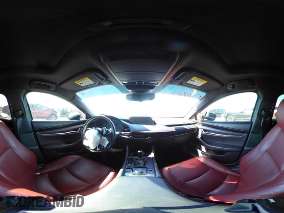 2023 Mazda 3 S Carbon Edition with VIN JM1BPBLM8P1611106, listed as a IAAI auction lot 42191902 with 37,244 mi miles and . Bid and sale history available at DreamBid. Image 18.