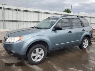 2010 Subaru Forester X with VIN JF2SH6BC4AH911464, listed as a Copart auction lot 62176225 with 135,558 mi miles and Salvage title. Bid and sale history available at DreamBid. Image 1.