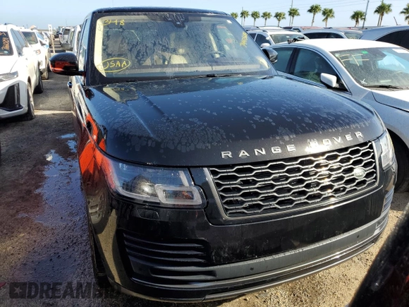 2022 Land Rover Range Rover Westminster with VIN SALGS2RU9NA462500, listed as a Copart auction lot 74475684 with 22,817 mi miles and Non repairable. Bid and sale history available at DreamBid. Image 5.