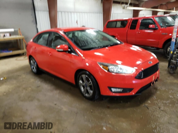 2017 Ford Focus SE with VIN 1FADP3FE8HL226563, listed as a Copart auction lot 56775045 with 75,503 mi miles and Clean title. Bid and sale history available at DreamBid. Image 4.